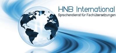 HNB International - &Uuml;bersetzungen von Fachtexten